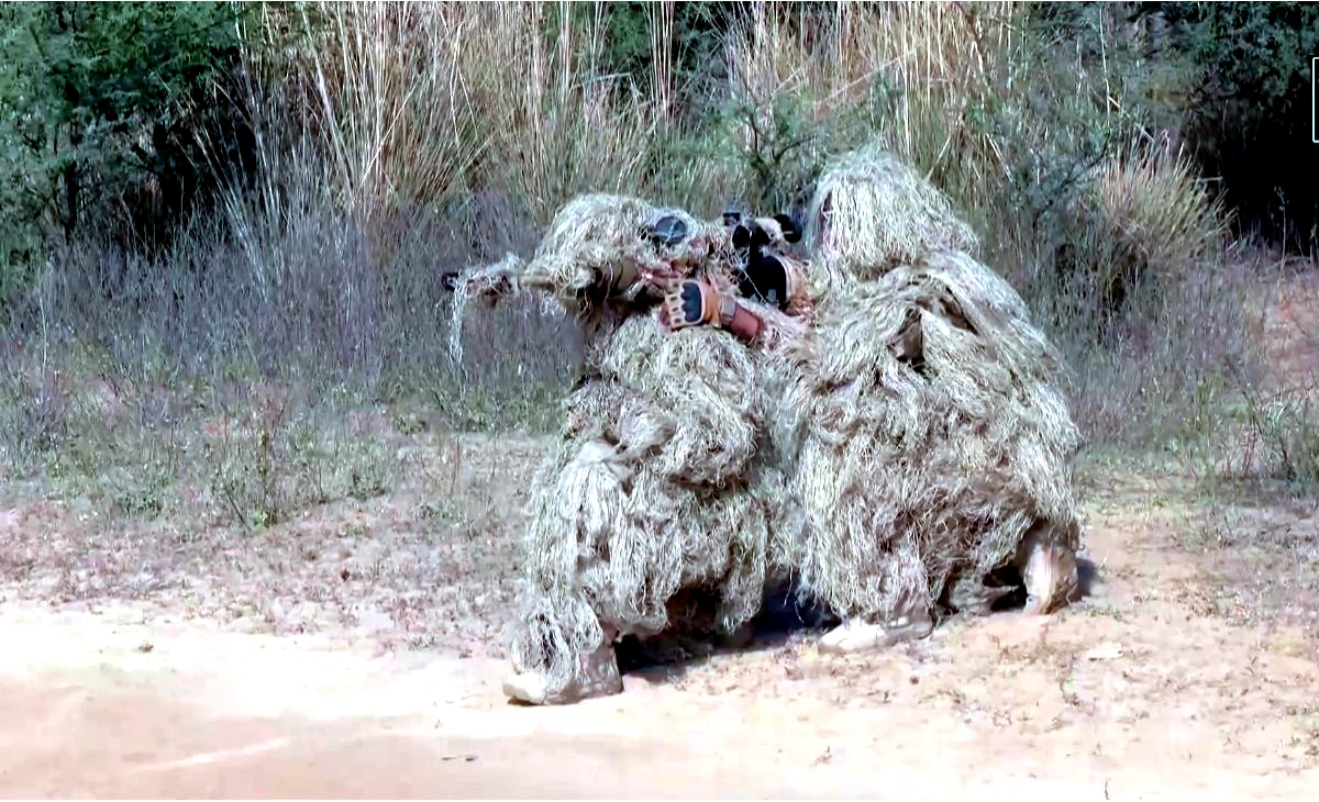 Bhairav Battalion soldiers undergoing drone warfare training during Indian Army modern combat preparation