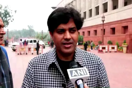 Economic Survey 2026: Congress MP Imran Pratapgarhi reacting on Economic Survey 2026 in New Delhi