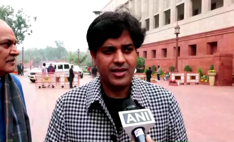 Economic Survey 2026: Congress MP Imran Pratapgarhi reacting on Economic Survey 2026 in New Delhi