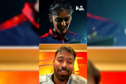WPL 2026 मैच के बाद RCB महिला खिलाड़ी गौतमी नाइक की ऐतिहासिक फिफ्टी पर हार्दिक पंड्या का खास वीडियो संदेश