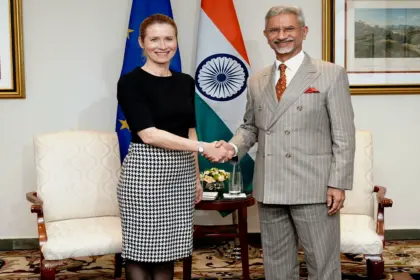 India-EU partnership S Jaishankar meets EU HRVP Kaja Kallas in New Delhi