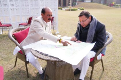 Meeting on Uttarakhand road connectivity projects with Union Road Transport Ministers