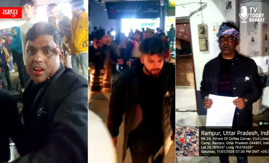 Advocate assaulted in Rampur Civil Lines area, incident captured on video