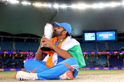 Rohit Sharma speaking about lessons from the 2019 Cricket World Cup