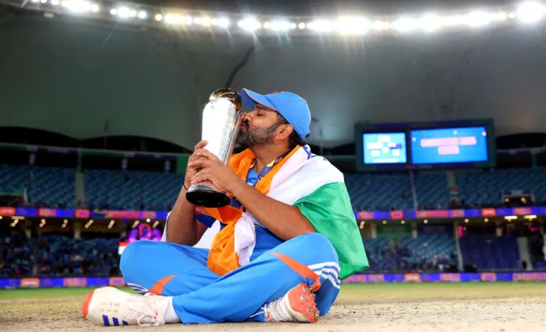 Rohit Sharma speaking about lessons from the 2019 Cricket World Cup