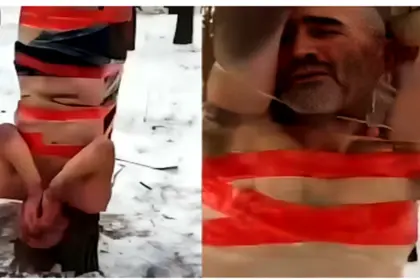 Russian Army Viral Video: बर्फीले इलाके में कथित रूसी सैनिकों का वायरल वीडियो