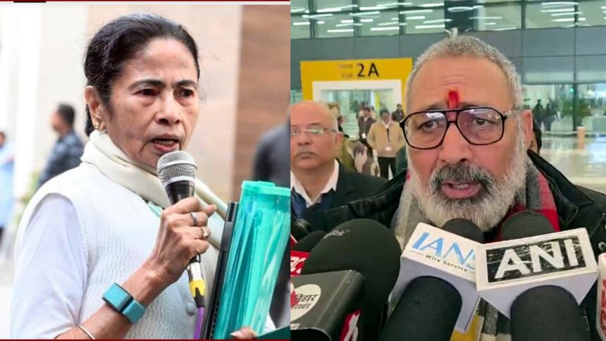 Giriraj Singh on Land for Job Case and Mamata Banerjee on ED-BJP row