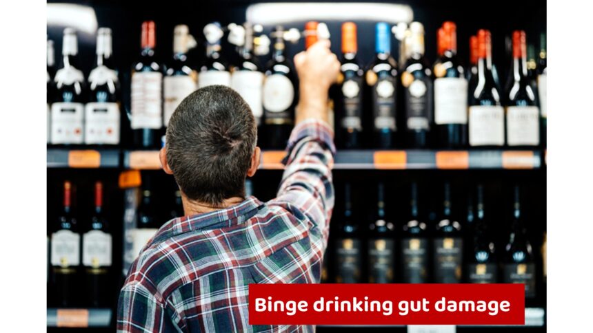 Sirf ek binge drinking session se gut lining kamzor ho sakti hai aur leaky gut ka risk badh jata hai