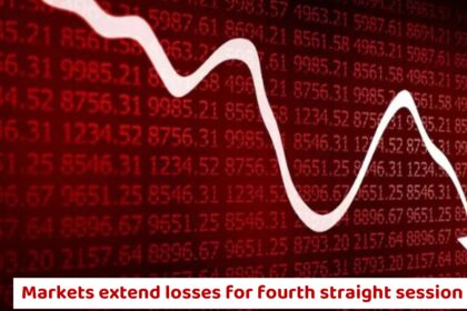 Sensex and Nifty end lower for the fourth consecutive session amid weak global cues and cautious investor sentiment