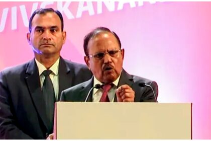 NSA Ajit Doval addressing youth at Viksit Bharat Young Leaders Dialogue in New Delhi