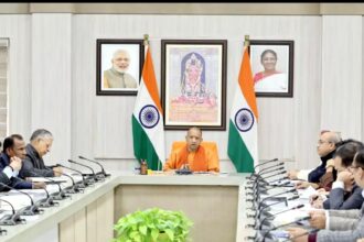 Uttar Pradesh Day 2026 celebrations at Rashtra Prerna Sthal Lucknow under CM Yogi Adityanath