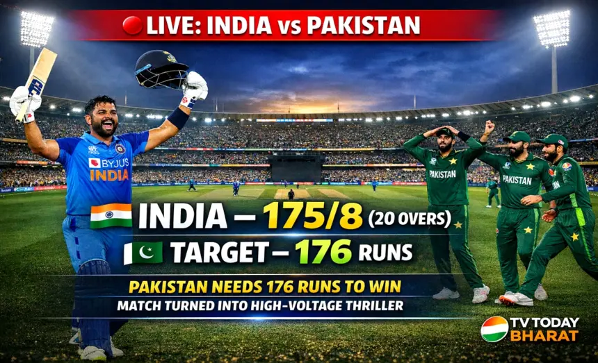 India vs Pakistan LIVE Scorecard: India vs Pakistan LIVE match action during T20 World Cup 2026 in Colombo stadium