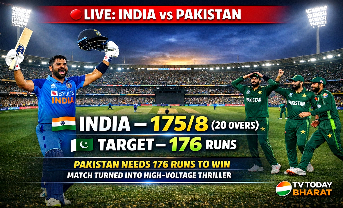 India vs Pakistan LIVE Scorecard: India vs Pakistan LIVE match action during T20 World Cup 2026 in Colombo stadium