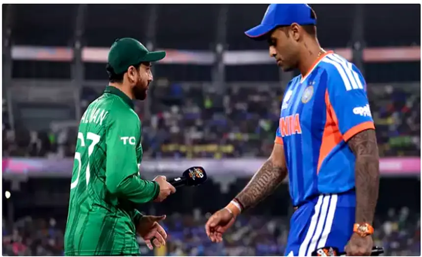 India vs Pakistan no handshake: Colombo में India vs Pakistan T20 World Cup टॉस के दौरान Suryakumar Yadav और Salman Ali Agha बिना हैंडशेक के