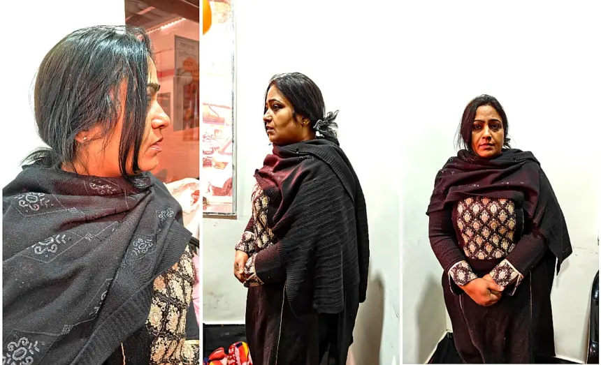 Mathura honeytrap case में पुलिस द्वारा होटल से महिला आरोपी की गिरफ्तारी