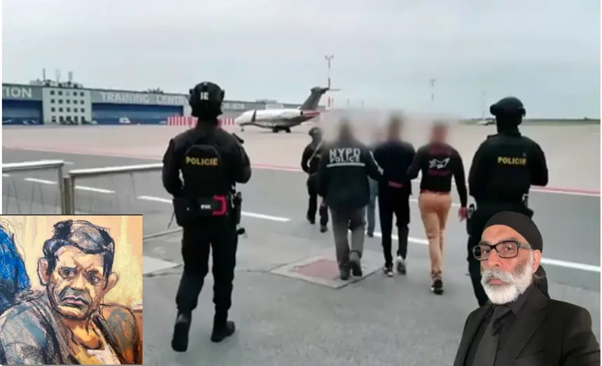 Nikhil Gupta guilty plea: Nikhil Gupta and Gurpatwant Singh Pannun case related image, Manhattan federal court and Brooklyn detention center