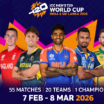 T20 World Cup 2026 stadium view with India cricket team and Pakistan boycott controversy representation