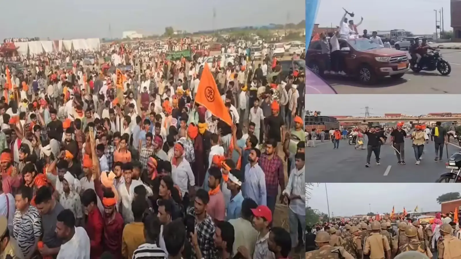 Karni Sena Protest