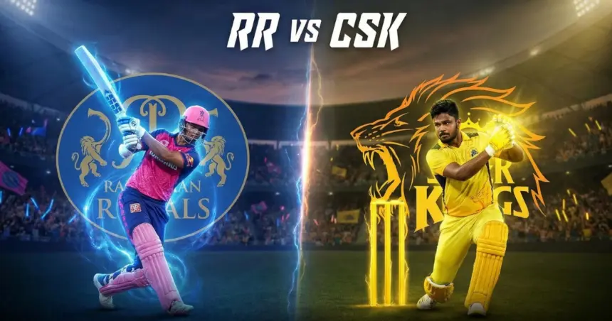 RR vs CSK IPL 2026