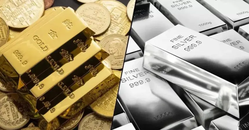 Gold and Silver Prices Fall