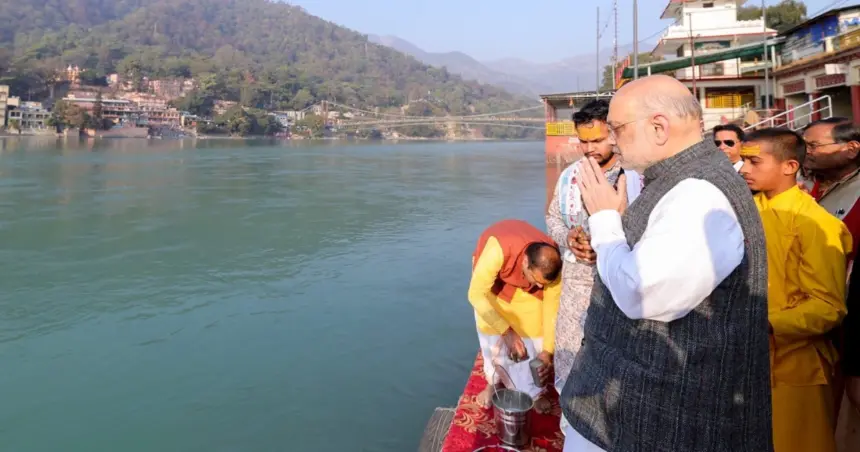 Amit Shah Haridwar Visit