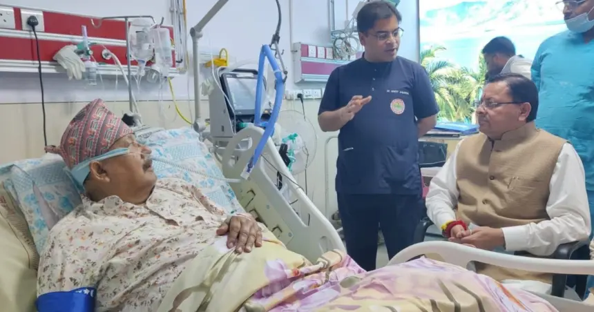 Satpal Maharaj Hospitalized