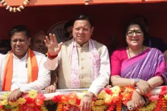 CM Dhami West Bengal Visit