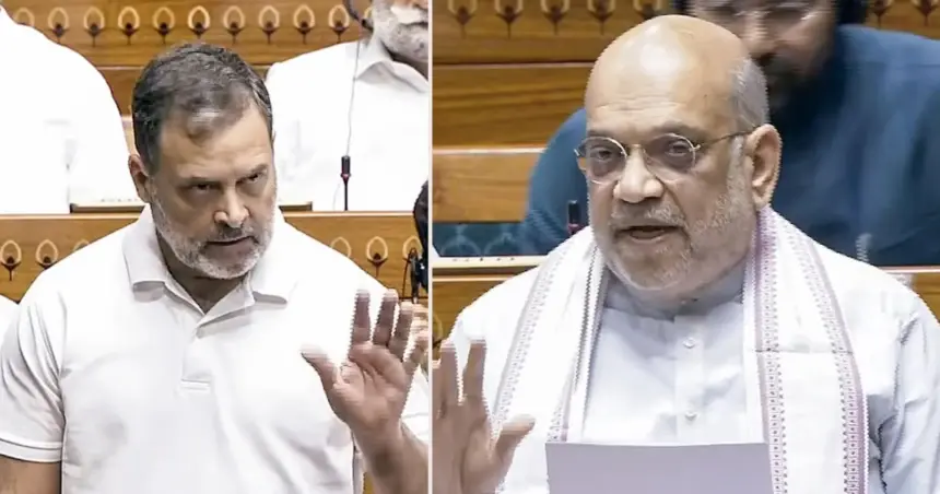 Amit Shah Rahul Gandhi Clash