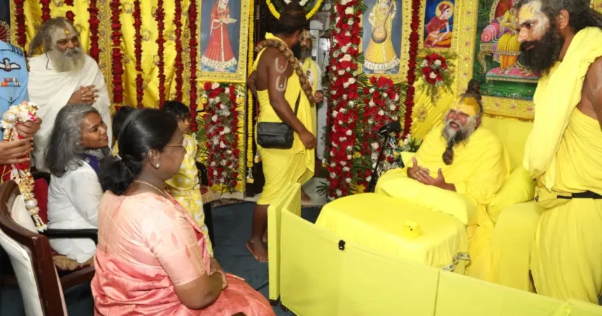 President Murmu Vrindavan visit