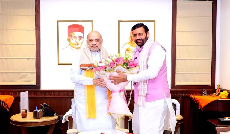 Nayab Saini Amit Shah Meeting: CM Nayab Singh Saini meeting Amit Shah in New Delhi discussion Haryana