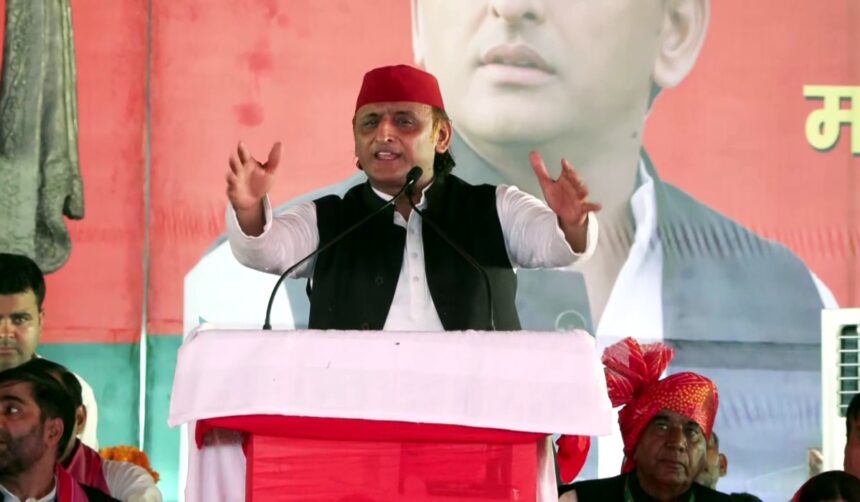 Noida Airport inauguration controversy: Akhilesh Yadav speaking on Noida Airport inauguration and Agniveer scheme in Gautam Buddh Nagar