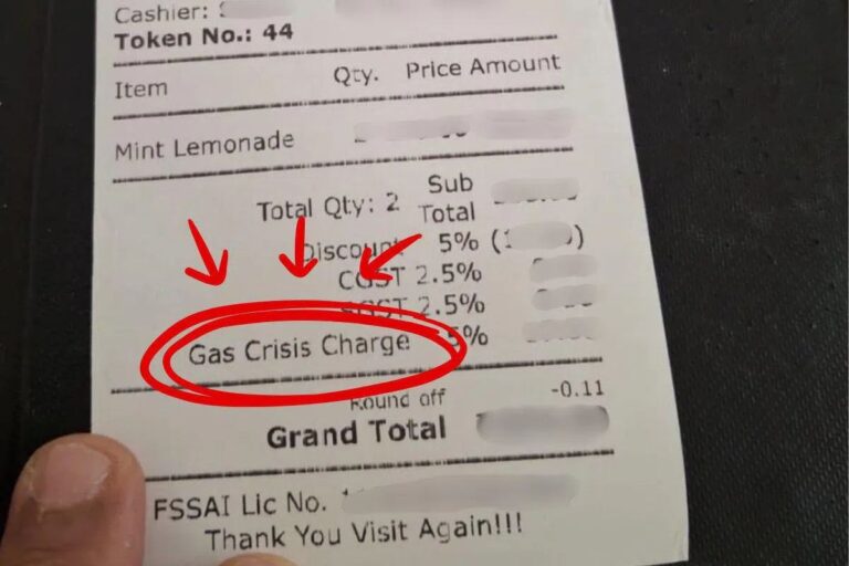 Gas Surcharge Ban