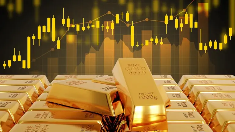 Gold and silver price drop chart in India March 2026 showing decline in MCX and bullion market rates