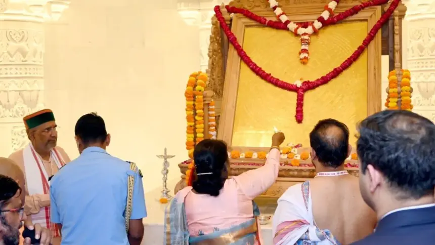 Shri Ram Yantra Installation