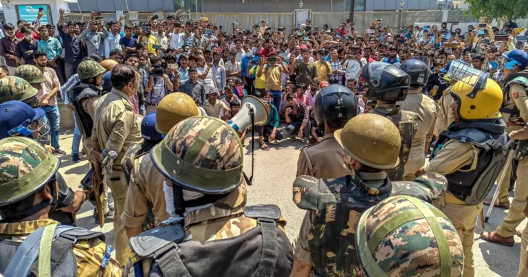 Noida Protest 2026