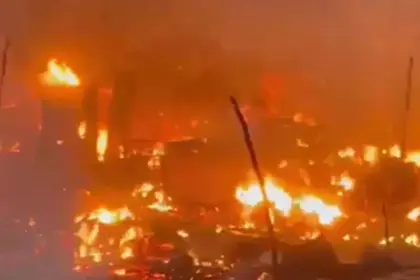 Lucknow Fire Incident Vikas Nagar