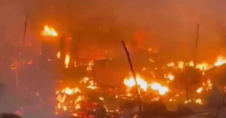 Lucknow Fire Incident Vikas Nagar
