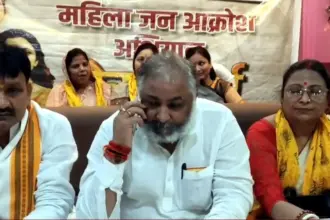 Dayashankar Singh PDA statement: दयाशंकर सिंह बलिया में मीडिया से बातचीत करते हुए, जनसंख्या कानून पर बयान देते हुए