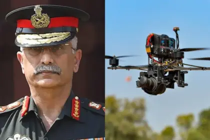 Drone Production Strategy: Indian Army drones in operation showing modern warfare and surveillance capability