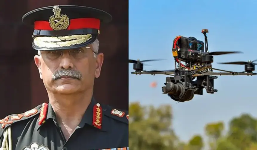 Drone Production Strategy: Indian Army drones in operation showing modern warfare and surveillance capability