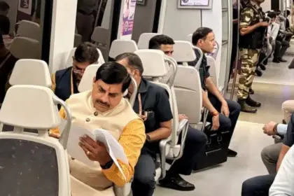 Mohan Yadav Metro Journey