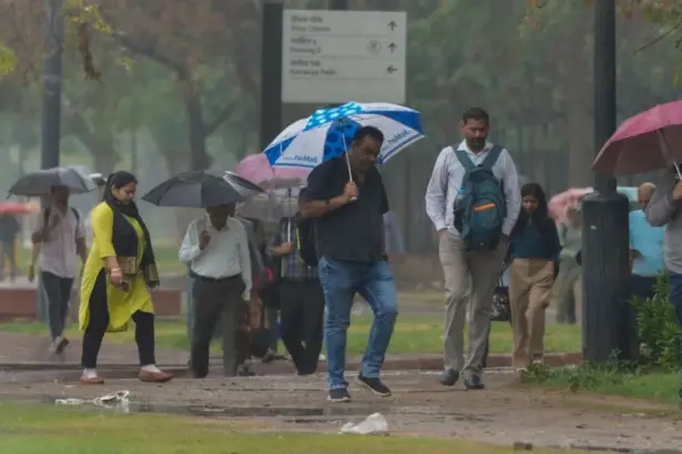 Delhi NCR Rain Alert
