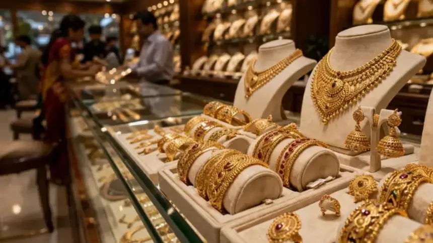 Gold Jewellery Stocks Fall