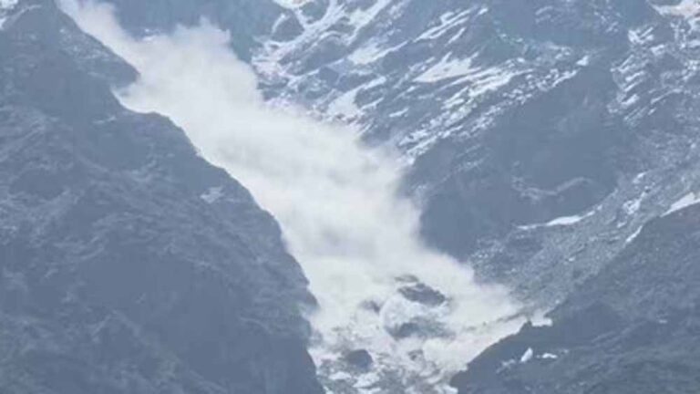 Glacier Burst Near Badrinath