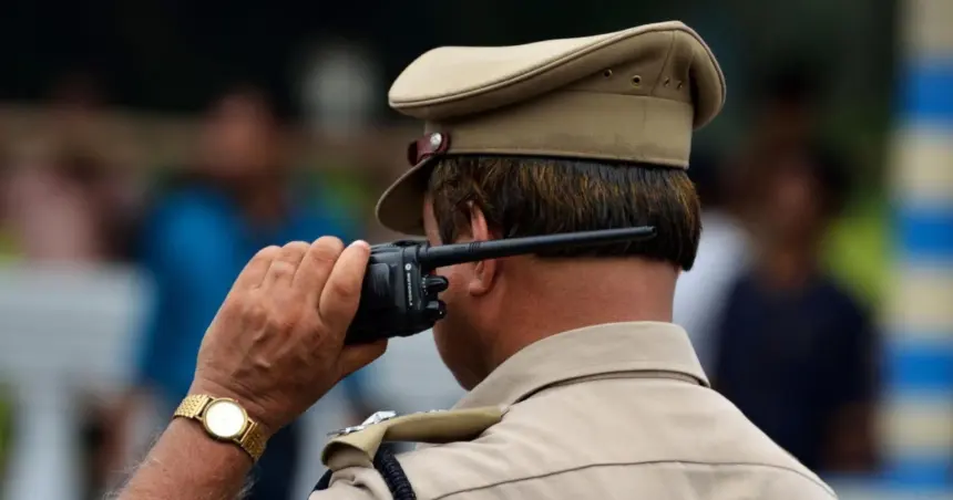 Ghazipur Hotel Owner Son Murder: Police investigation underway outside Bindu Hotel in Ghazipur after the murder of hotel owner’s son Vineet Rai.