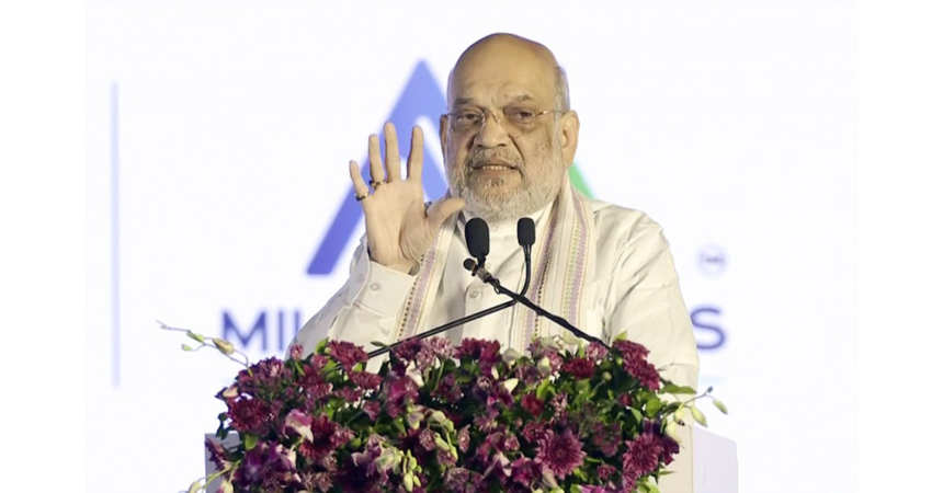 Million Minds Tech Park: Amit Shah inaugurating Million Minds Tech Park in Ahmedabad with Gujarat leaders and industry representatives during technology sector event
