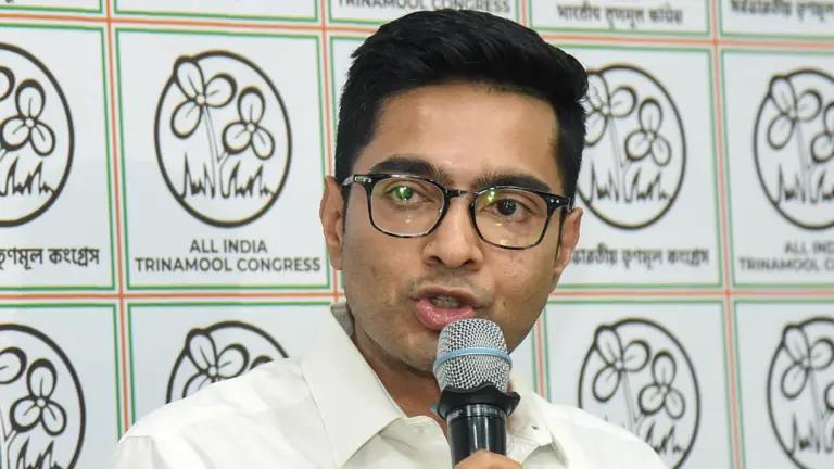 Abhishek Banerjee Attack: TMC MP Abhishek Banerjee surrounded by supporters amid political tension following the alleged Attack.