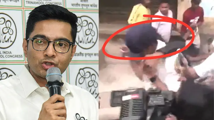 Abhishek Banerjee Attack Case protest in Sonarpur with TMC workers demonstrating after police arrested five accused persons