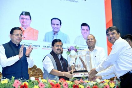 UCC in Uttarakhand: Nitin Naveen addressing party leaders in Dehradun while praising UCC in Uttarakhand and the leadership of CM Dhami.