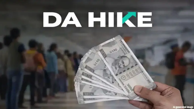 Central government employees discussing salary revisions as the 8th Pay Commission Update highlights a possible DA hike